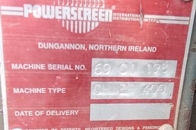 OmecoHub - Immagine POWERSCREEN CHIEFTAIN 400